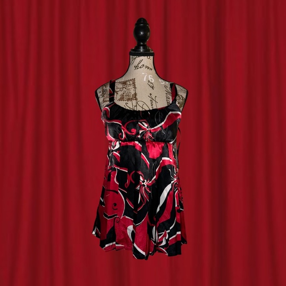 Rampage Tops - Emilio Pucci Print Style Summer Top Rampage